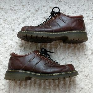 Dr Martens Mens 90s Y2K Oxford Lace Up Brown Leather AirWair 9764 Size US 11